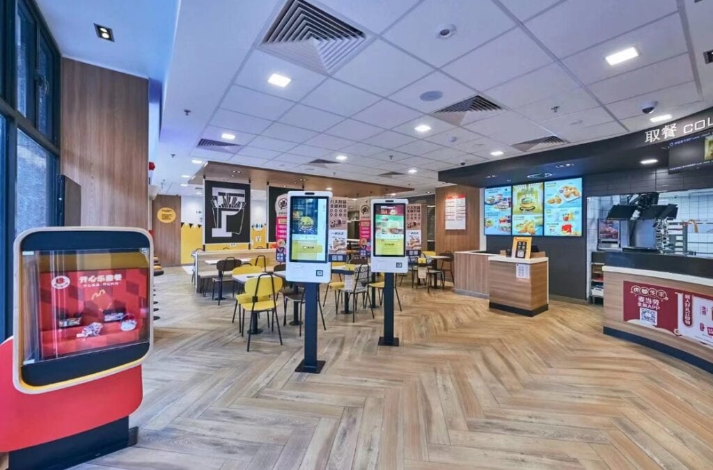 Telpo_Telpo Kiosk customized for McDonalds