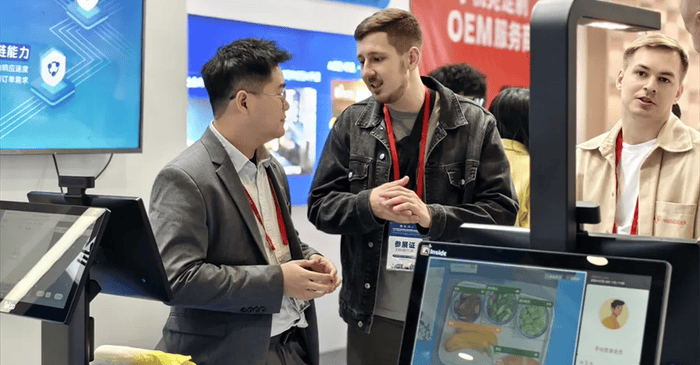Telpo AI-powered POS system for retail at CSF 2025