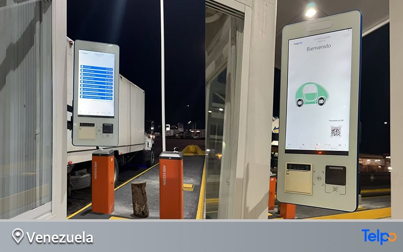 Telpo-K10-Self-Service-POS-Kiosk-for-Highway-Toll-Payments-in-Venezuela