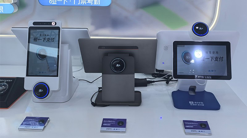 Telpo-Alipay-Tap!-based-countertop-POS-tap for payment