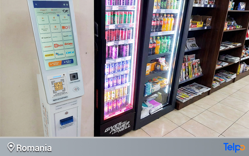 Telpo-K10-customer-service-kiosk-Romania-supermarket