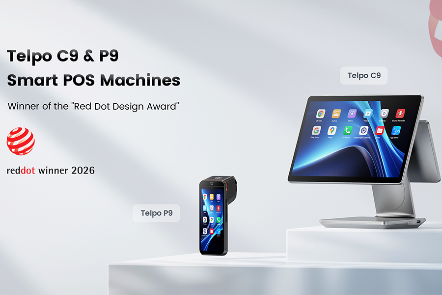 Telpo-C9-and-P9-smart-POS-machine-Win-Red-Dot-Award-2026-2